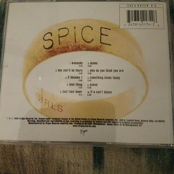 Spice Girls : Spice CD (1996) Spice Revolution with Booklet - Picture 2 of 3